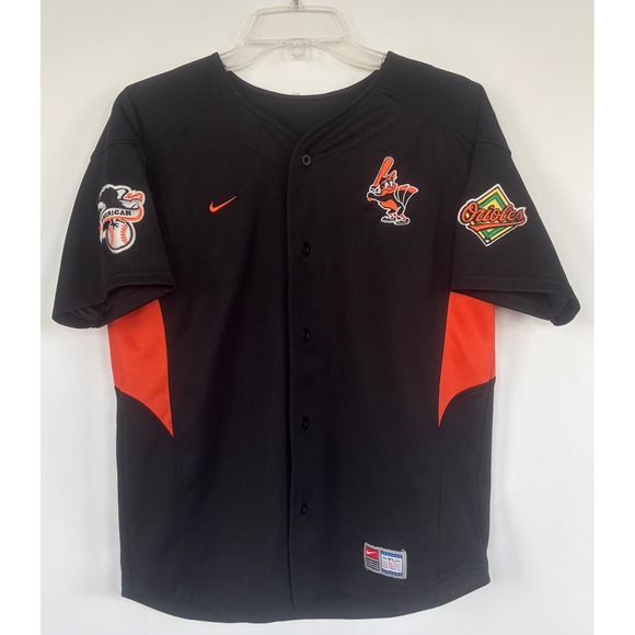Nike Other - Nike Miguel Tejada Orioles Jersey Black Orange Youth‎ Kids 16-18 MLB Baseball